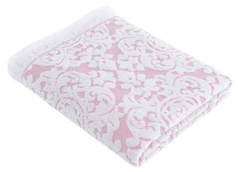 Hiera Home 100% Turkish Cotton Violet Bath Towel