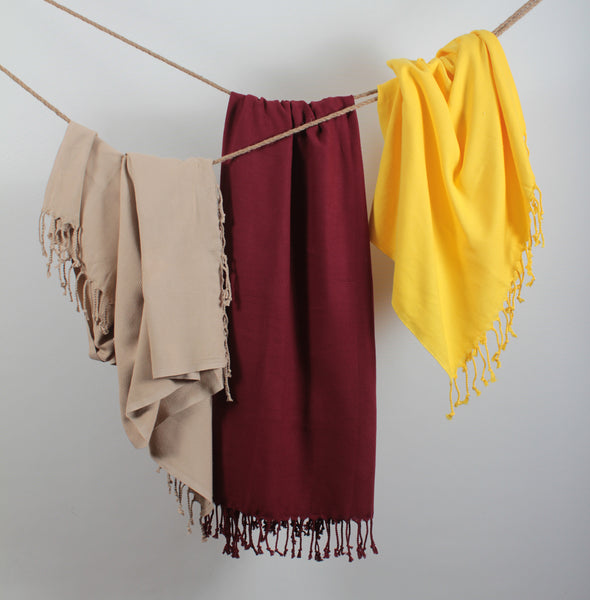 Colored Nazar Handloomed Peshtemal Towel