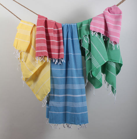 Sultan 100% Turkish Cotton Peshtemal Towel