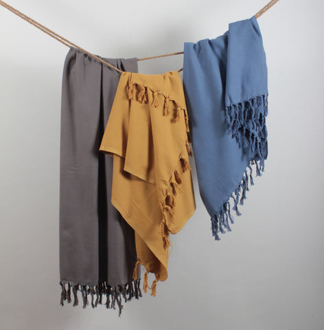 Colored Nazar Handloomed Peshtemal Towel