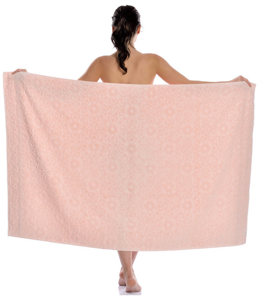 Flora Towel, Soft Pink
