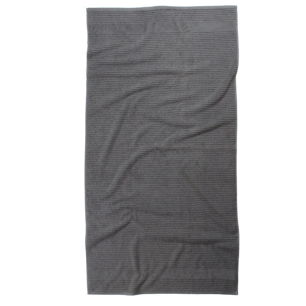 Rialto Bath Towel, Grey, 30"x55"