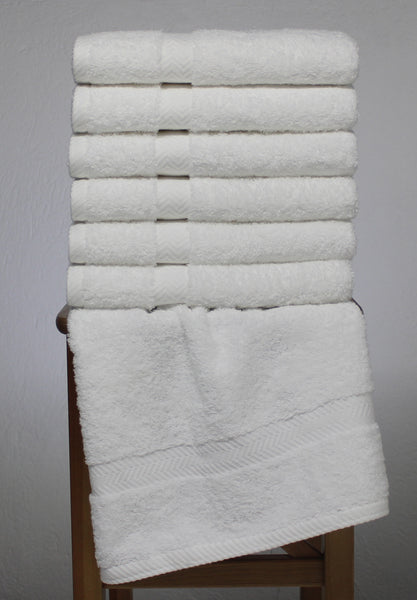 Hotel Collection Hand Towels(Set of 6), White (16"x30")