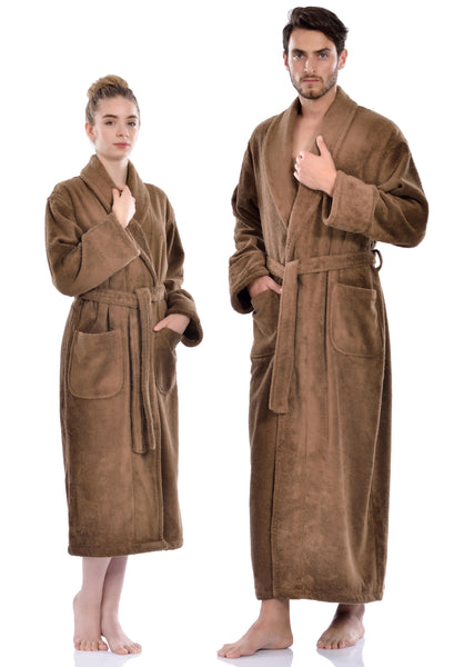 Terry Soft Bathrobe, Coffee