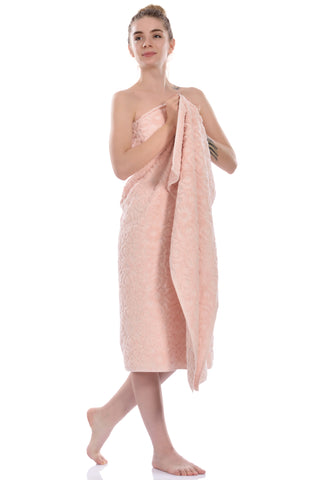 Flora Towel, Soft Pink