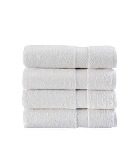 Hotel Collection Bath Towels(Set of 4), White (30"x54")