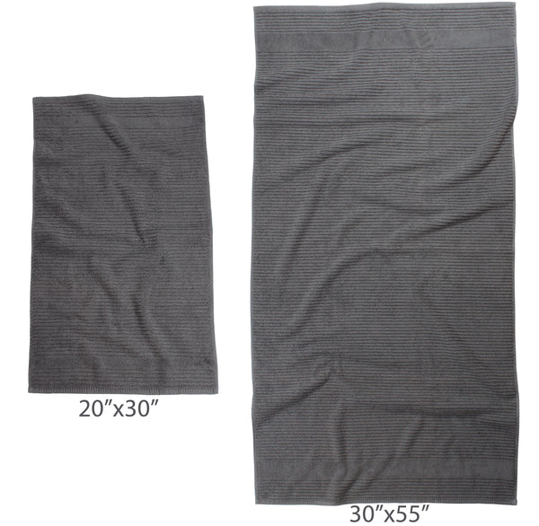 Rialto Towel, Grey