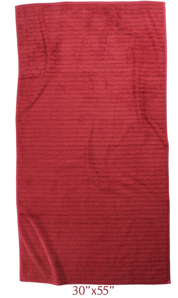 Stairs Towel, Mineral Red