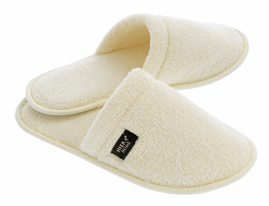 Terry Soft Slippers Ivory